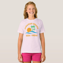 MIRAMAR BEACH-GOA INDIA T SHIRT