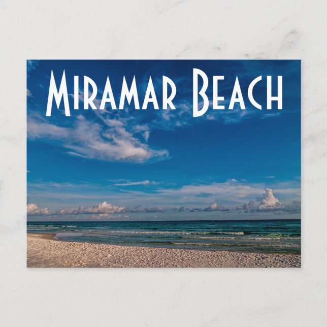 Miramar Beach Vykort (Framsida)