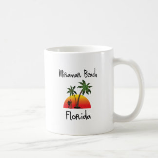 Miramar strand Florida. Kaffemugg