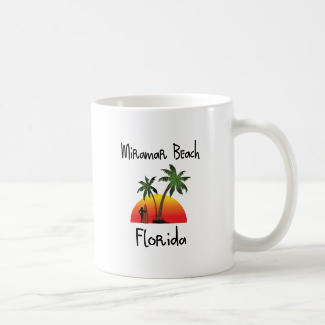 Miramar strand Florida. Kaffemugg (Höger)