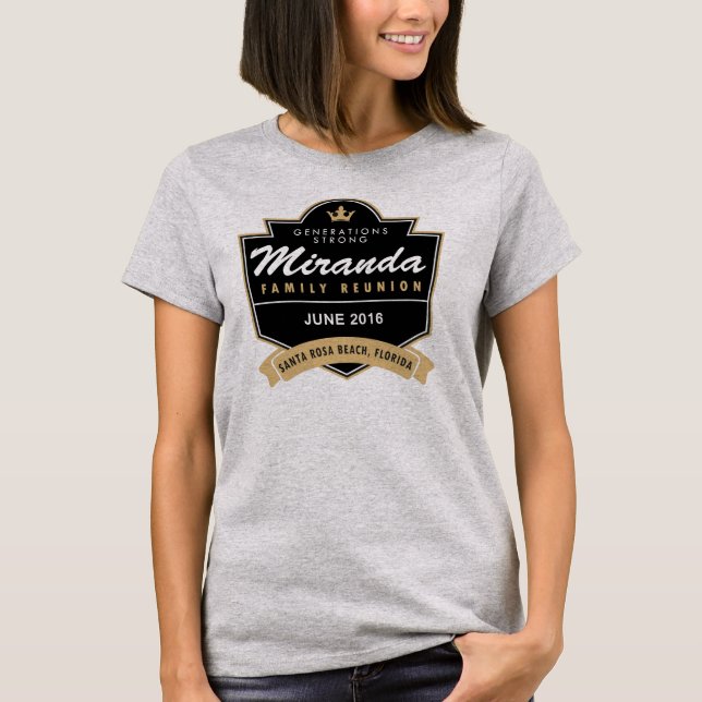 Miranda familjmöte 2016 t shirt (Framsida)