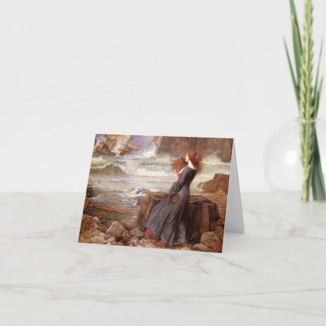 Miranda från stormen kort (Framsida)