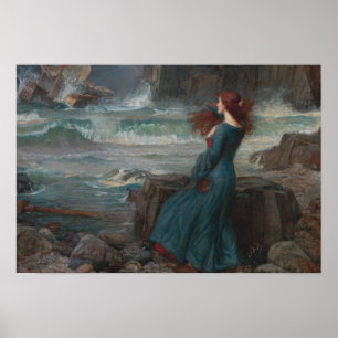 Miranda från Tempest Poster