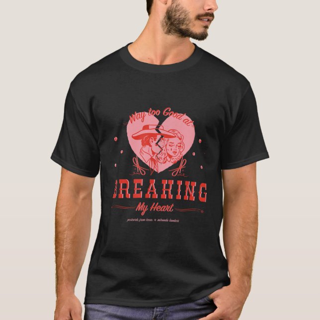 Miranda Lambert Breaking My Heart Postcards From T Shirt (Framsida)