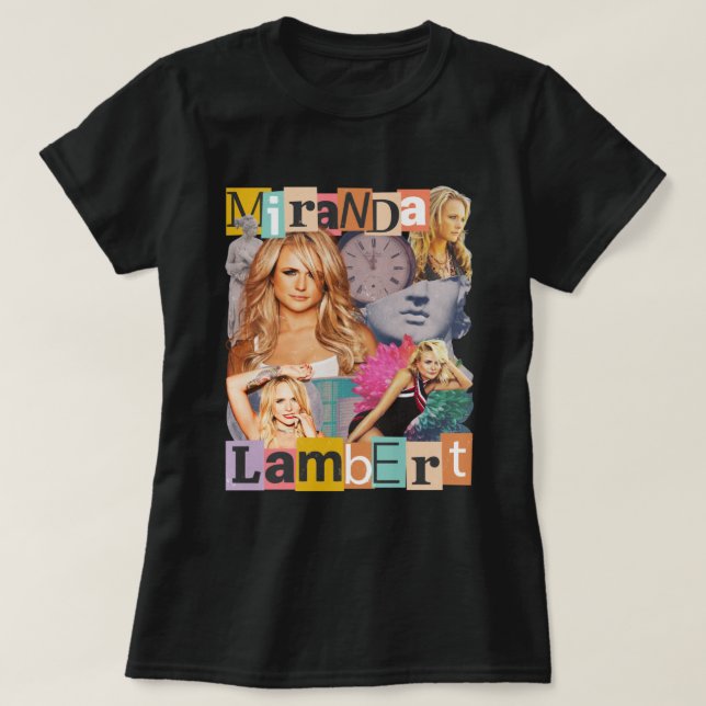 Miranda Lambert Land Music T Shirt (Design framsida)