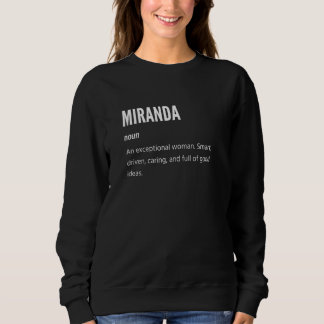 Miranda, Noun, en exceptionell kvinna T Shirt