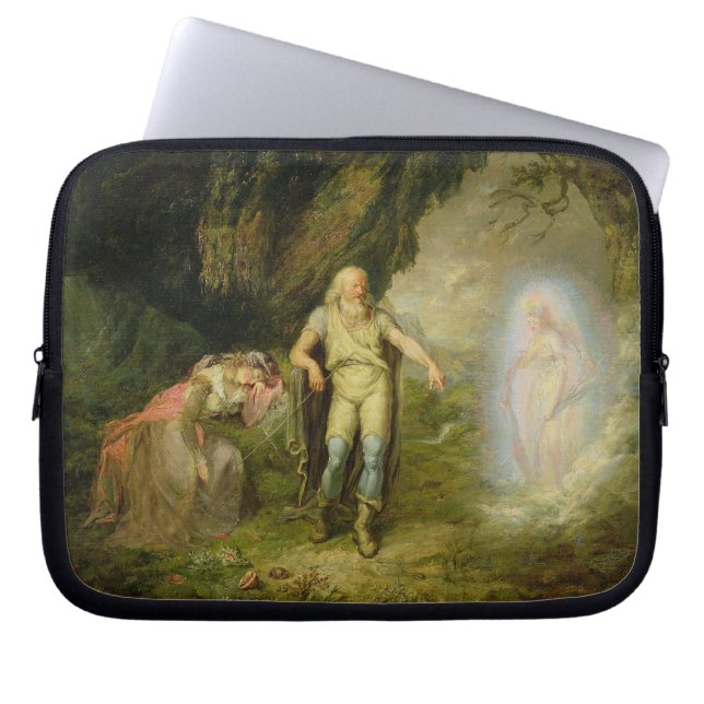 Miranda, Prospero och Ariel, från "stormen" by Laptop Sleeve (Framsidan)