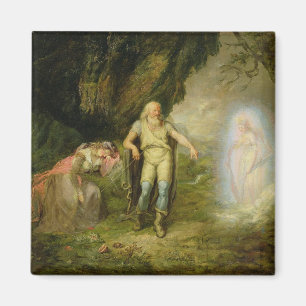 Miranda, Prospero och Ariel, från "stormen" by Magnet