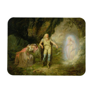 Miranda, Prospero och Ariel, från "stormen" by Magnet