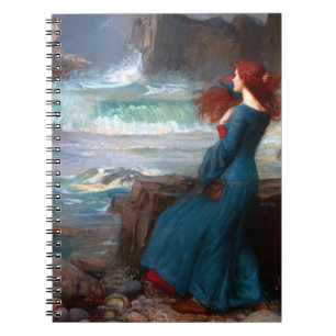 Miranda Tempest John William Waterhouse Anteckningsbok