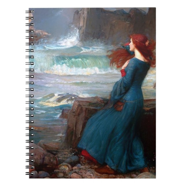 Miranda Tempest John William Waterhouse Anteckningsbok (Framsidan)