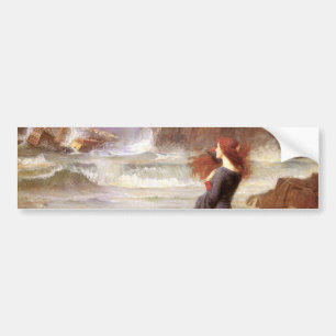 Miranda - The Tempest by John William Waterhouse Bildekal