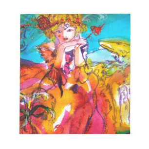 MIRANDOLINA / Venetian karnival Mask Anteckningsblock