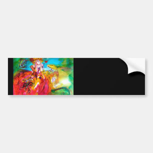 MIRANDOLINA / Venetian karnival Mask Bildekal