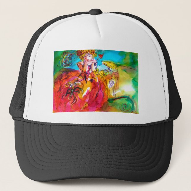 MIRANDOLINA / Venetian karnival Mask Keps (Framsida)