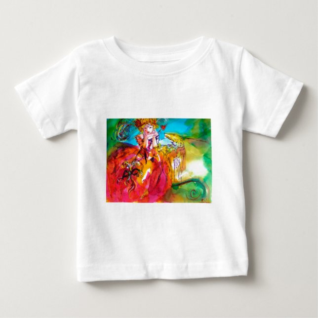MIRANDOLINA / Venetian karnival Mask Tee (Framsida)