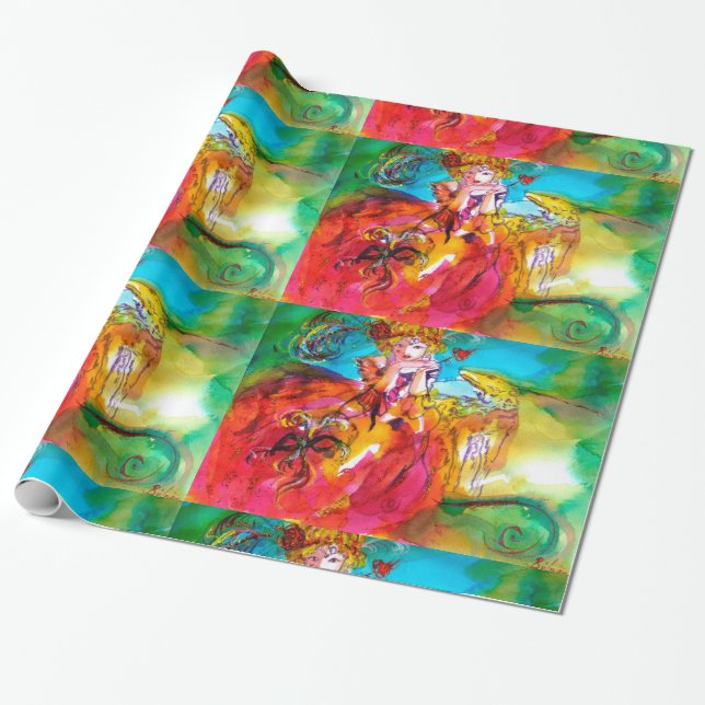 MIRANDOLINA / Venetian MasqueraParty Presentpapper (Utrullad)