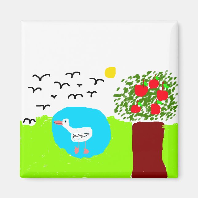 miras sommar magnet (Framsidan)