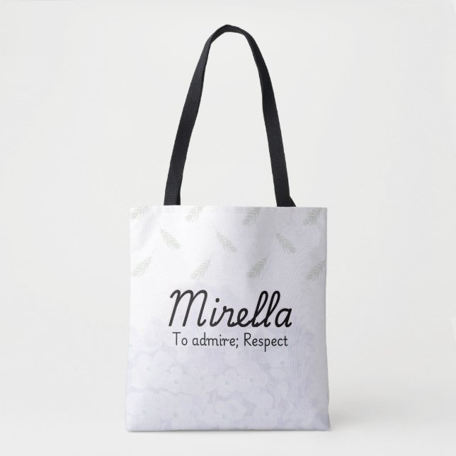 Mirella Tote Bag Tygkasse (Framsida)