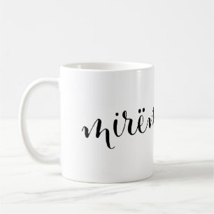 mirëmëngjesi Bra Morgon Albanian Mugg