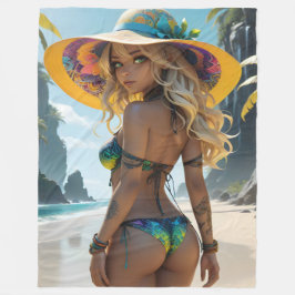 Mireya Dollz Fleece Blanket