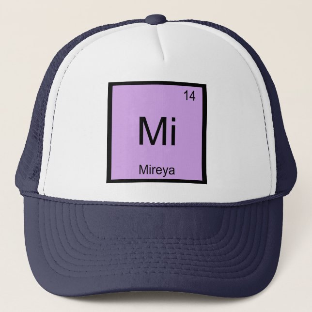 Mireya Namn Kemi Element Periodiska Systemet Keps (Framsida)