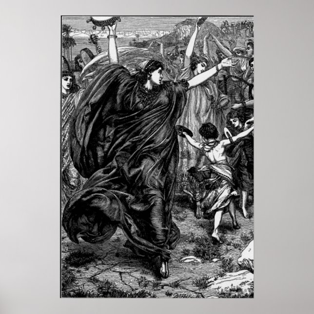 Miriams-Sång Poster (Framsidan)