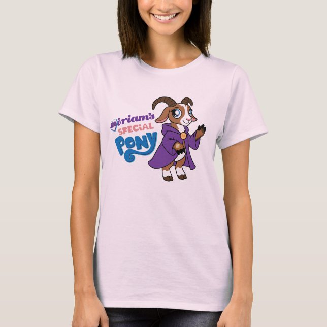 Miriams speciella ponny t shirt (Framsida)