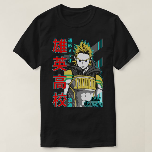 Mirio Togata M.H.A T Shirt (Design framsida)