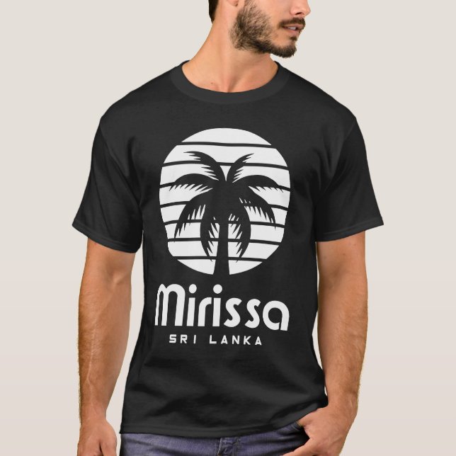 Mirissa Sri Lanka T Shirt (Framsida)