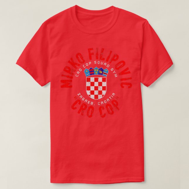Mirko Cro Cop Filipovic T Shirt (Design framsida)