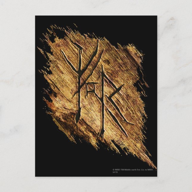 Mirkwood Symbol Vykort (Framsida)