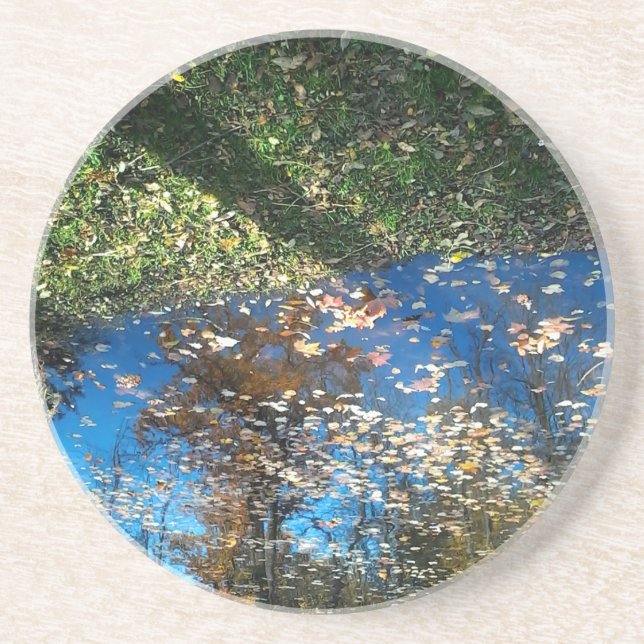 Miroir Spegel Autumn round underlägg (Framsidan)