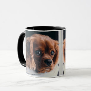 Mirroby Cavalier Kung Charles Spain Hund Mugg