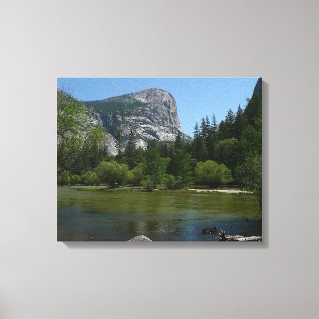 Mirror Lake II i Yosemite National Park Canvastryck (Framsida)