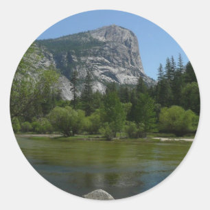 Mirror Lake II i Yosemite National Park Runt Klistermärke