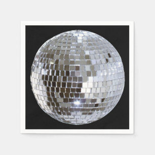 Mirrored Disco Boll 1 Pappersservett
