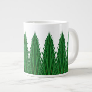 Mirrored Gräs Jumbo Mugg
