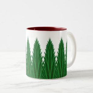 Mirrored Gräs Mugg 11oz. - Maroon