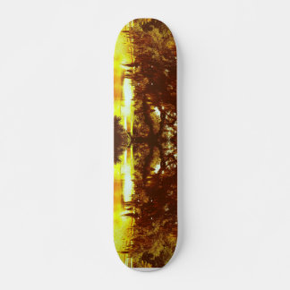 Mirrored Träd Skateboard Bräda 20 Cm