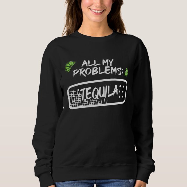 Mis Amigos Salt Lime & Tacos Tequila 2 T Shirt (Framsida)