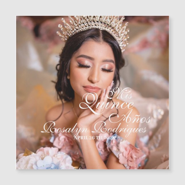 Mis Quince Anos Quinceanera-foto 15:e födelsedagen (Framsida)