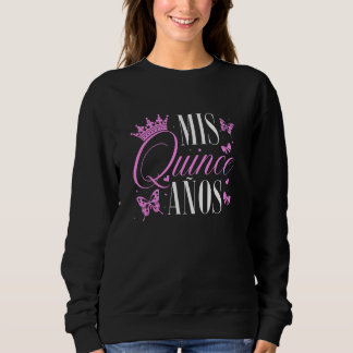 Mis Quince Anos Quinceañera Queen 15:e födelsedage T Shirt