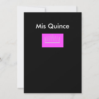 Mis Quince Inbjudningar