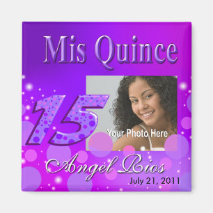 Mis-Quince mig fotopartymagnet Magnet