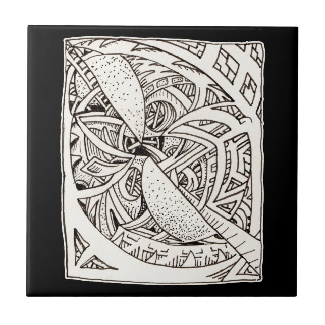 Mis-spliced Kakelplatta (Framsidan)