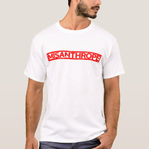 Misanthrope Frimärke T Shirt