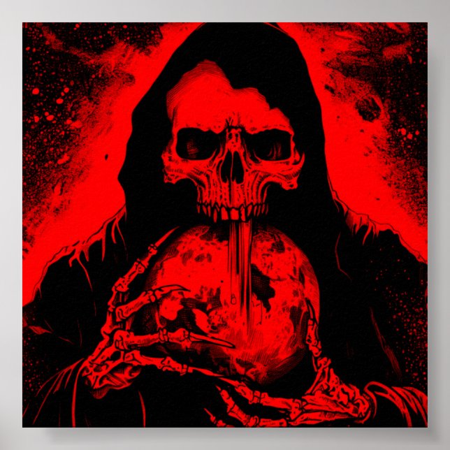 Misantrop Absolution | Papper utskrift för projekt Poster (Framsidan)