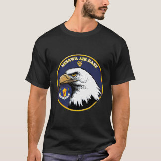 Misawa Luft Base Japan USA 35e Fighter Vinge Jasdf T Shirt