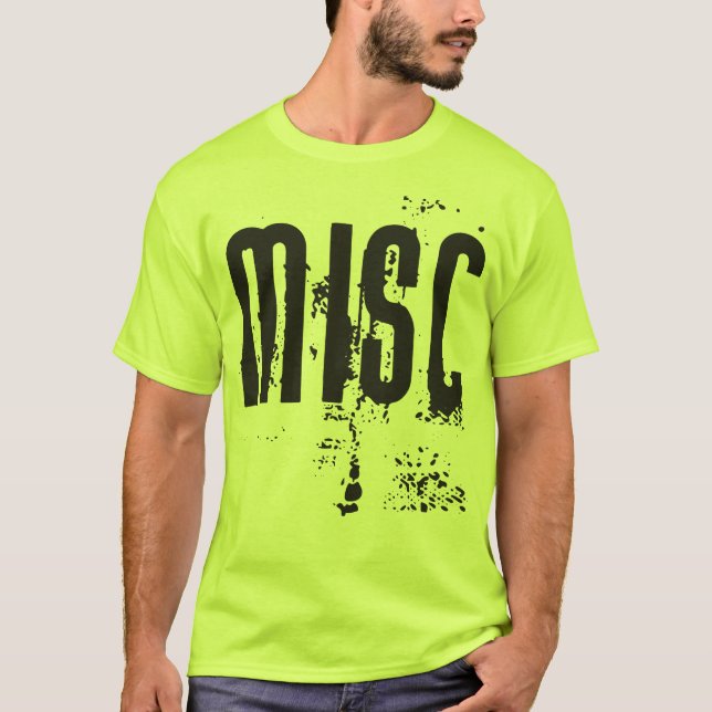 MISC Bodybuilding Shirt Tröja (Framsida)
